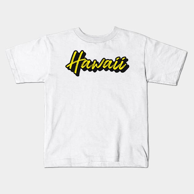 Hawaii Kids T-Shirt by Clipperton